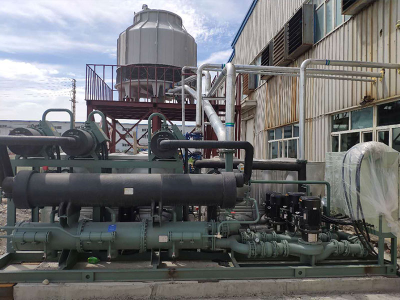 新疆特高壓電極箔生產(chǎn)線冷卻降溫系統(tǒng)